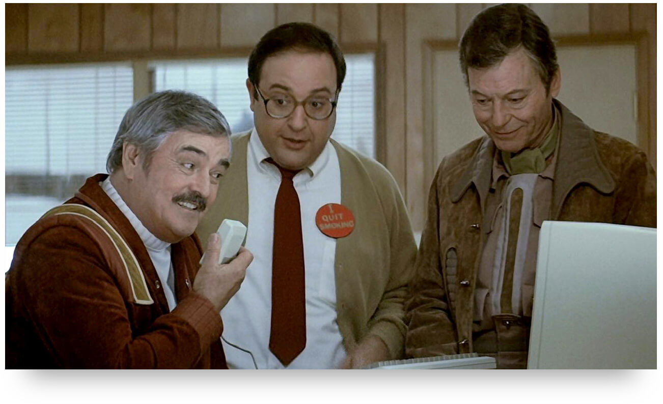 Scotty was a Conversational User Interface (CUI) too